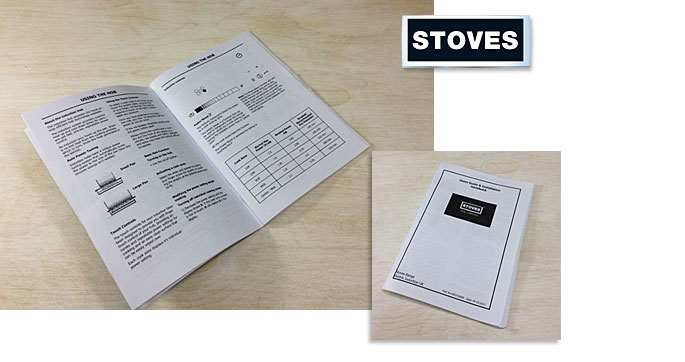 hotpoint stove user manual