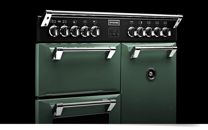 Stoves Richmond 900DFT in Soho Green